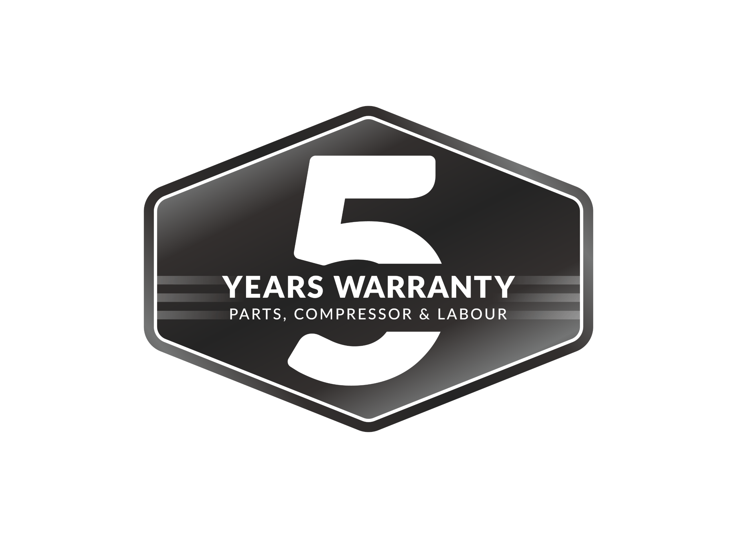 TrueRefrigeration_5YearWarrantyLabel_Black_RGB_padded